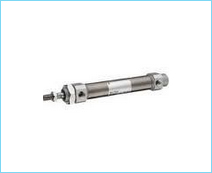 MS Pneumatic Cylinder available in 25 bore x 25 to1000mm stroke length