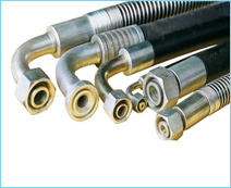 Hydraulic Hose Pipe With End Fittings