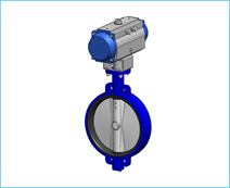 Butterfly Valve With Actuator